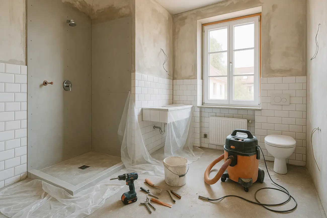 Badrenovierung in München: Welche Fragen Sie dem Handwerker vor Vertragsabschluss stellen sollten