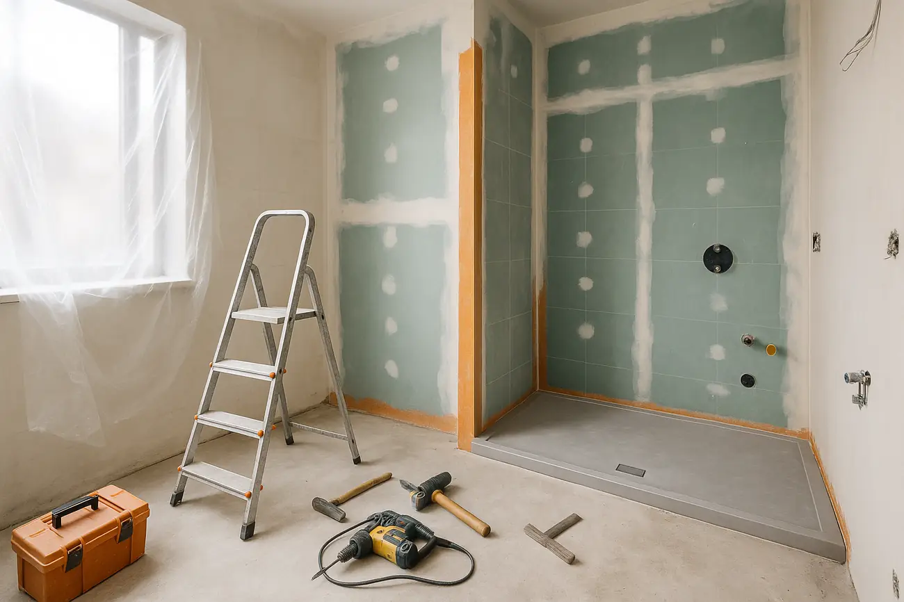 Badsanierung 6–8 m² im Komfort-Standard: realistische Kosten in München