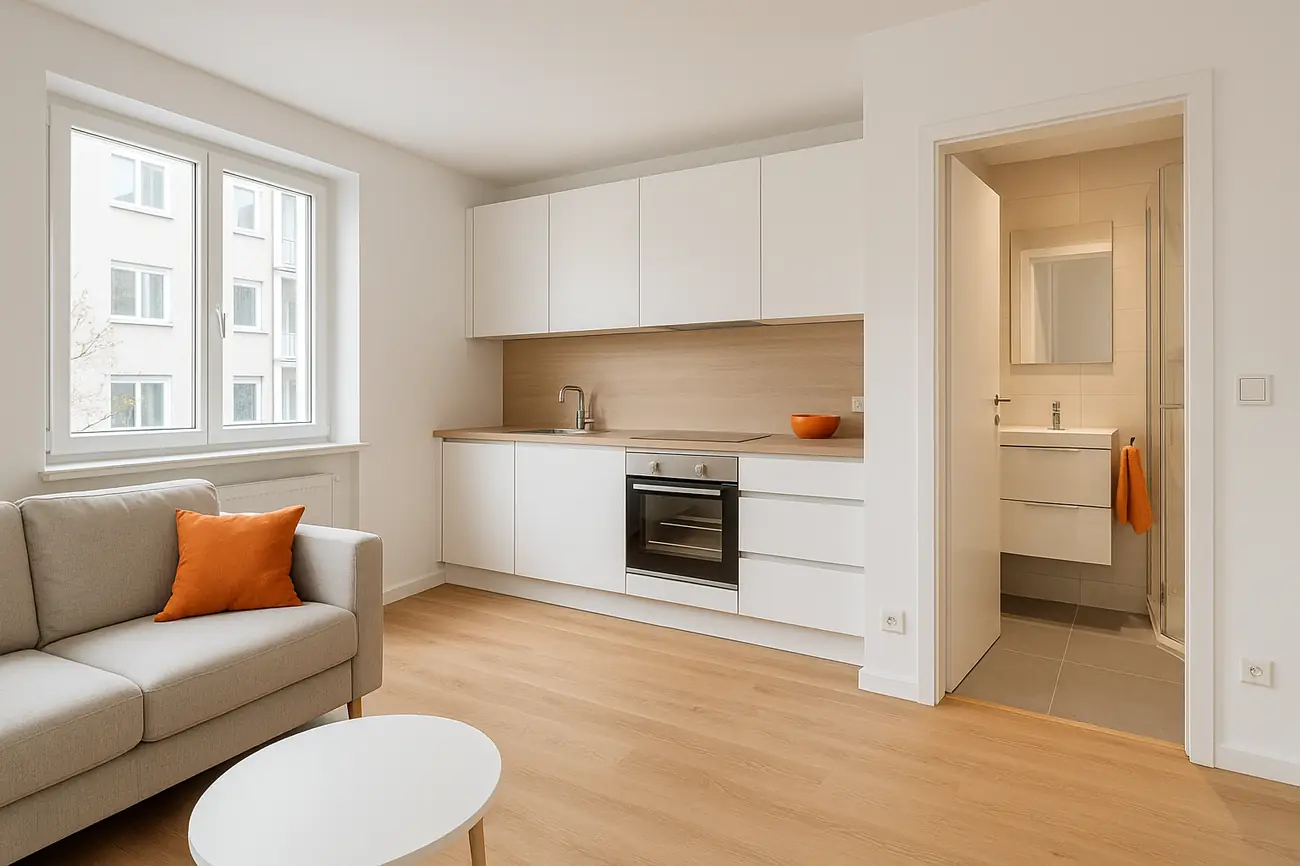 Badsanierung in kleinen Bädern in München: Platz optimal nutzen