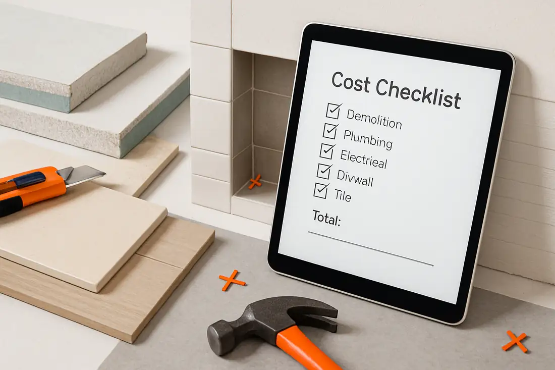 Badsanierung im Reihenhaus bei Grünwald: Wann lohnt sich der Komplettumbau?