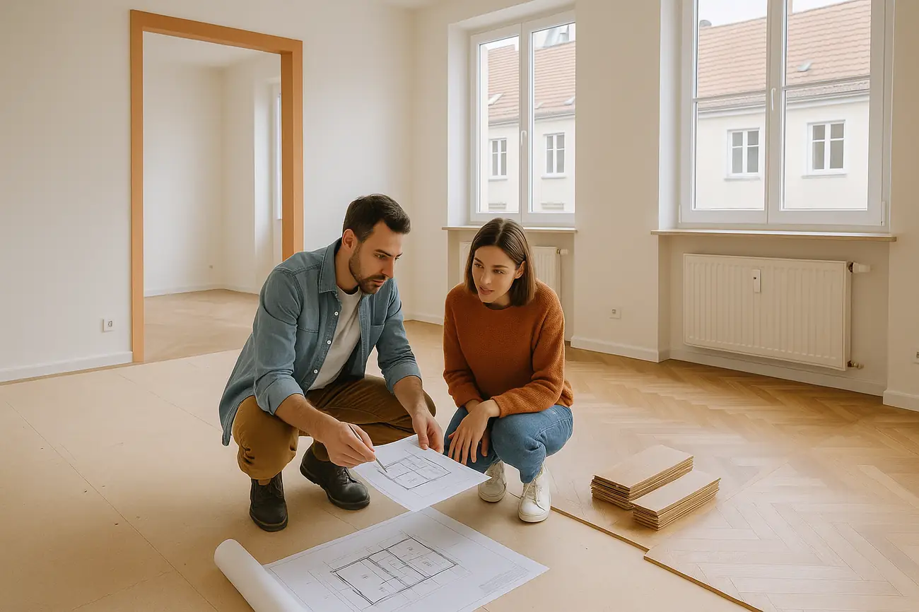 Bodenaufbau in der Altbauwohnung in München: richtig planen und teure Fehler vermeiden