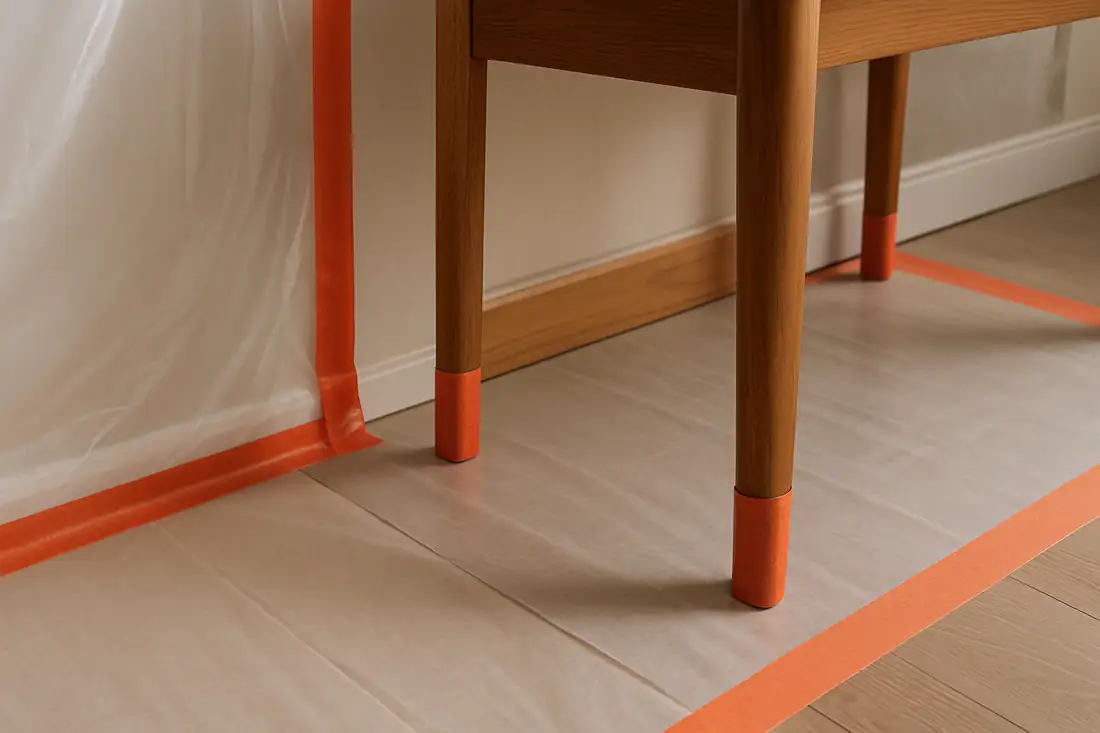 Böden und Möbel bei Teilrenovierung in München richtig schützen