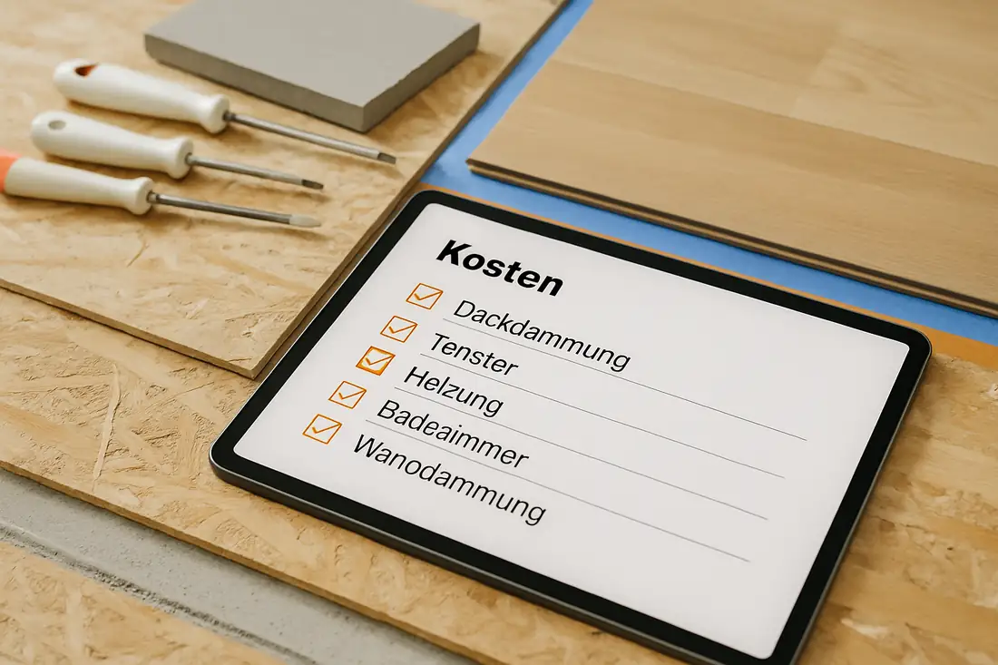 Budget für die energetische Auffrischung einer Wohnung in München