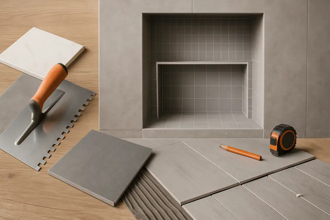 Großformatfliesen vs. kleine Fliesen: Kleine Bäder und große Wohnbereiche richtig planen