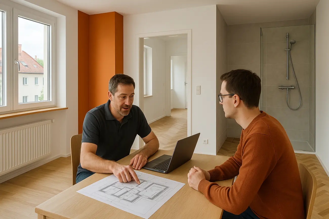 Innenausbau in München: Raumaufteilung in Bestandswohnungen richtig planen