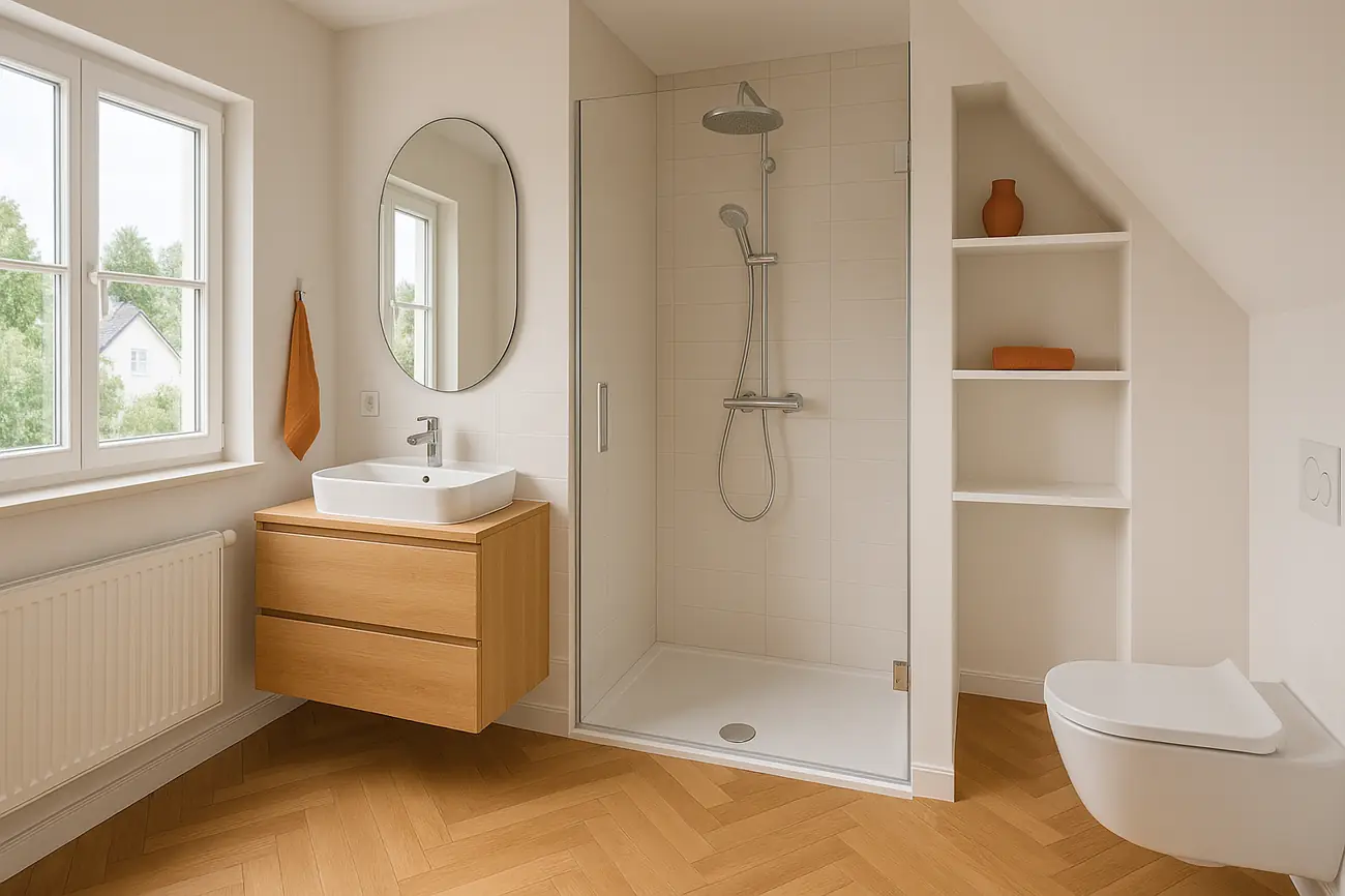 Innenausbau im Reihenhaus bei Grünwald: Wie Sie den Platz optimal nutzen