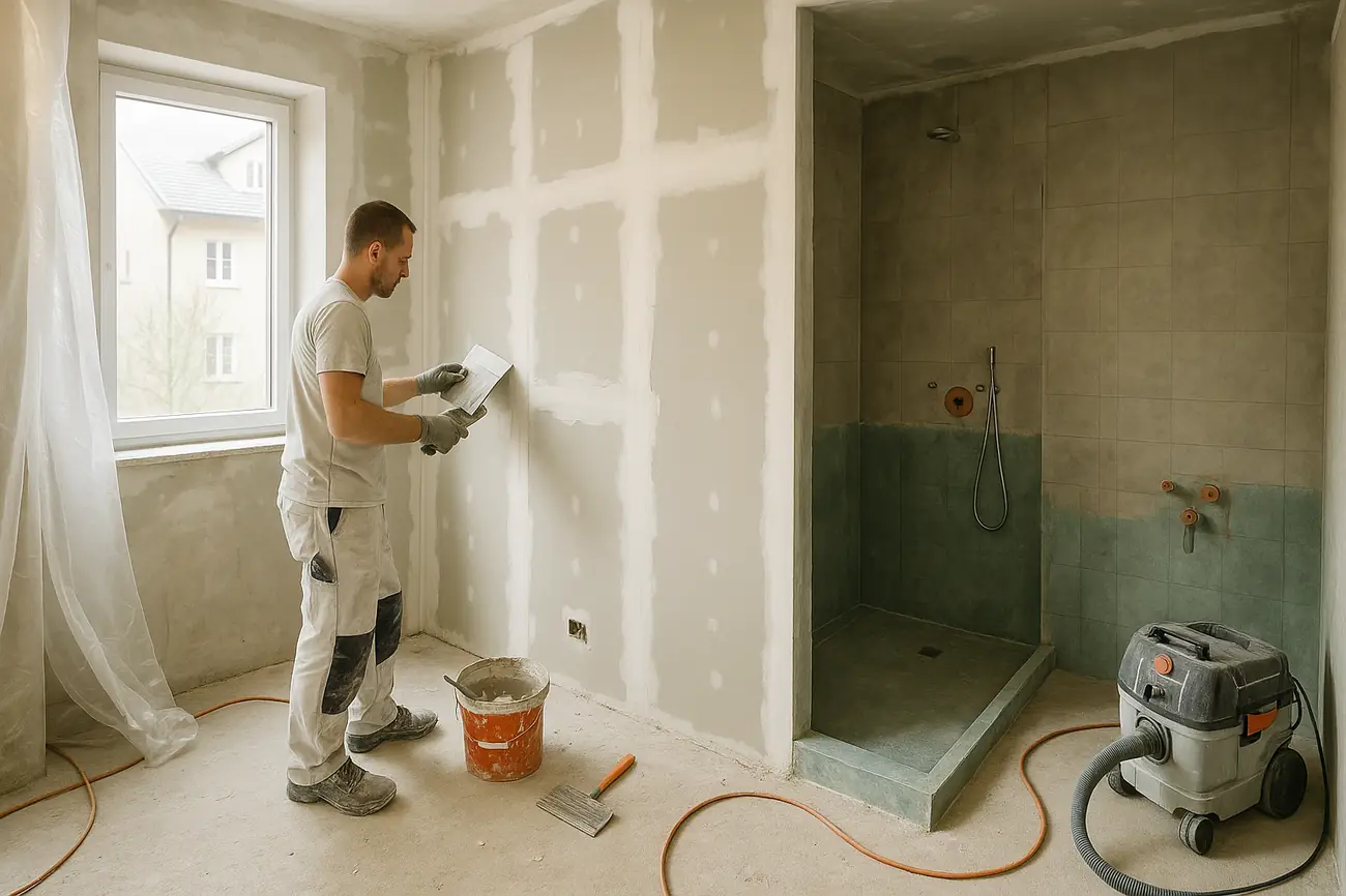 Was kostet das Ausgleichen von Wänden und Decken in der Altbauwohnung in München?