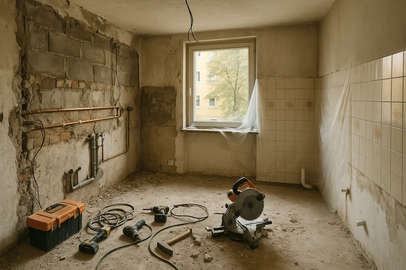 Küchenrenovierung in der 70er-Jahre-Wohnung in München: mit welchen Kosten Sie rechnen sollten