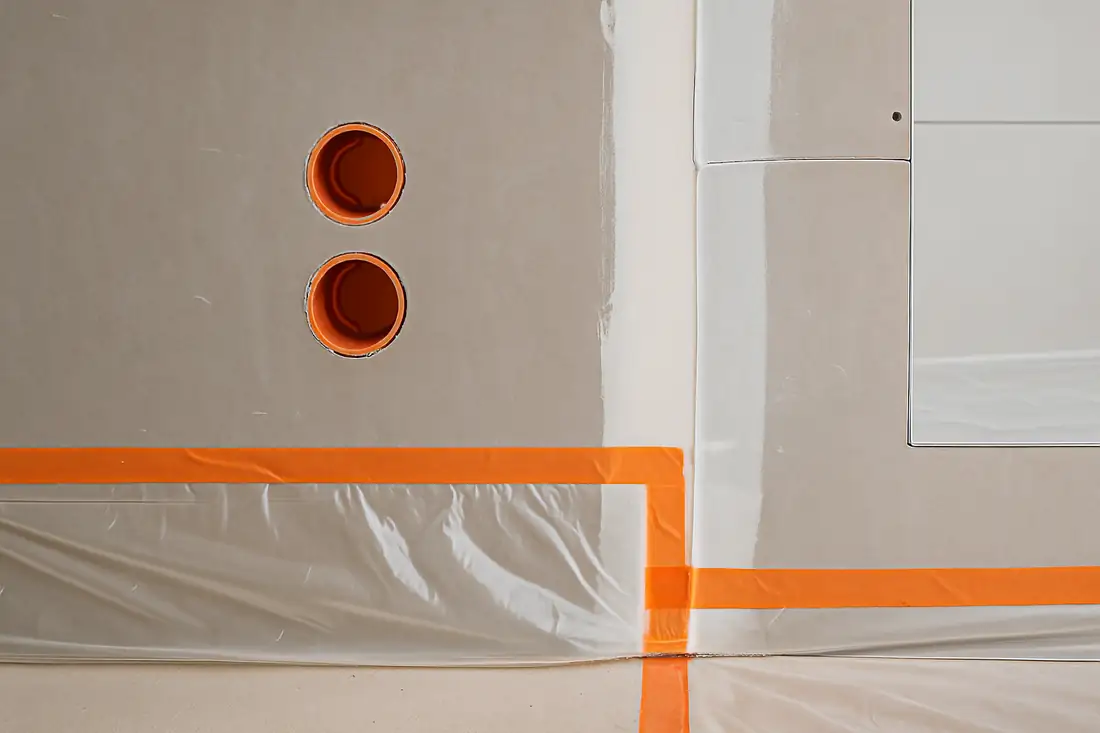 Staub und Schmutz bei bewohnter Renovierung in München minimieren