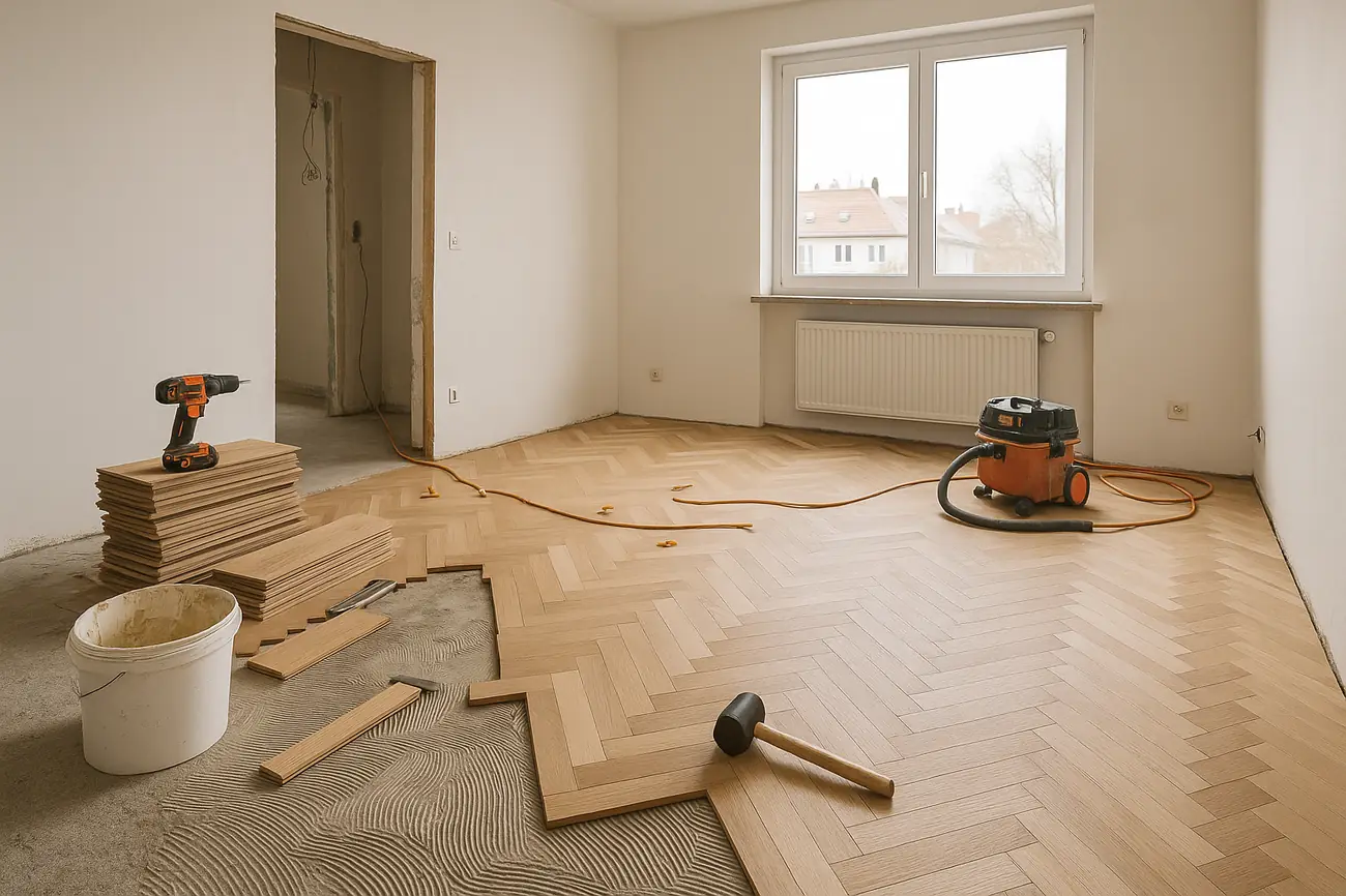 Vinyl, Laminat oder Parkett? Vergleich von Haltbarkeit, Akustik und Gehkomfort