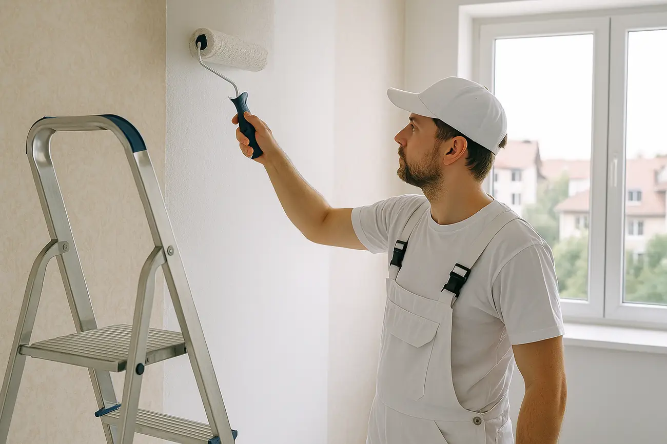 Hochwertige Innenfarben und Materialien für Maler- und Tapezierarbeiten